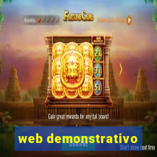 web demonstrativo